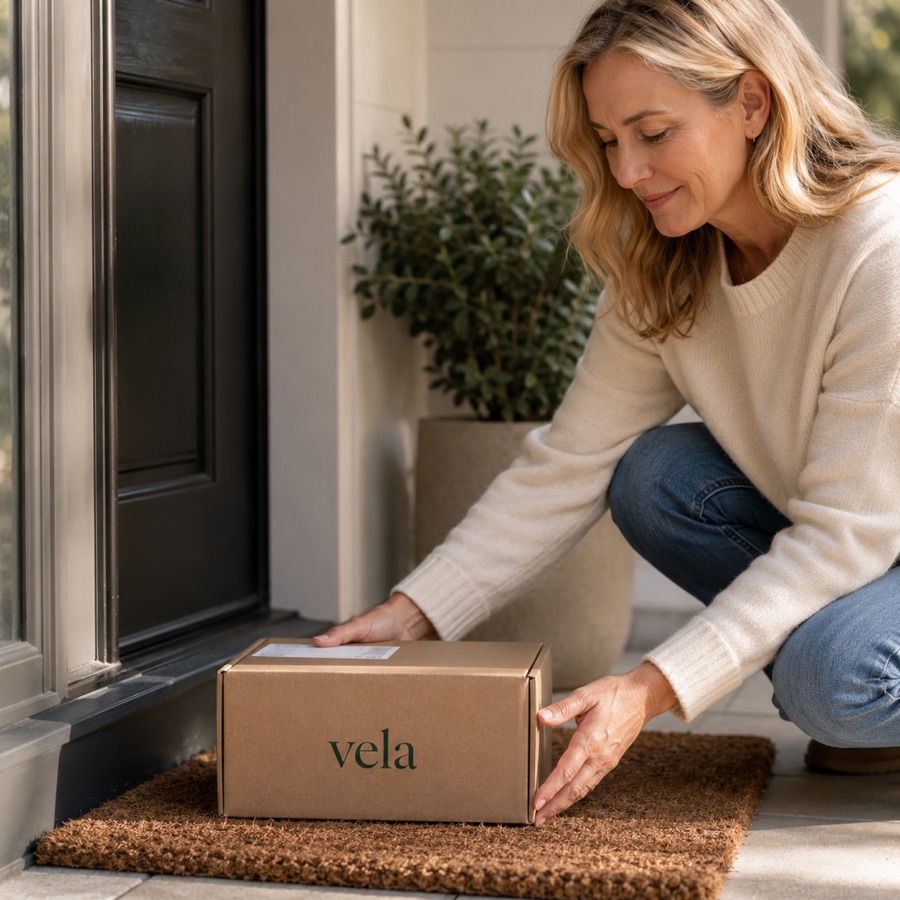 Elin treatment package delivered to a doorstep